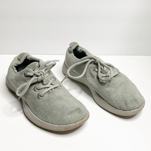 Allbirds Women's Green Wool Runners  Size 7